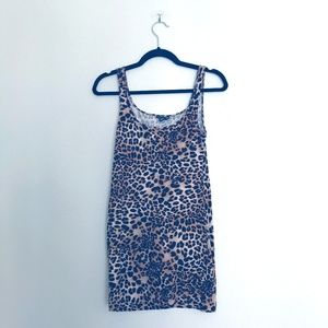 Leopard Tank Dress Size Small
